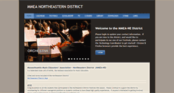 Desktop Screenshot of northeasterndistrict.org
