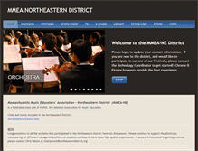 Tablet Screenshot of northeasterndistrict.org